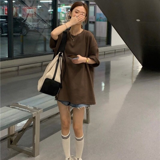 Oversize简约休闲宽松T恤